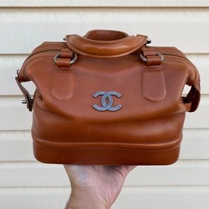 Country Ride Doctor Cognac Brown Calfskin Leather